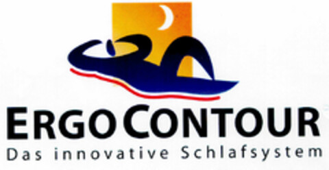 ERGO CONTOUR Das innovative Schlafsystem Logo (DPMA, 07/12/2001)