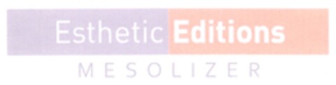Esthetic Editions MESOLIZER Logo (DPMA, 03.01.2008)