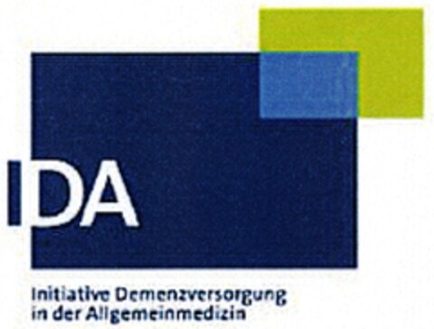 IDA Initiative Demenzversorgung in der Allgemeinmedizin Logo (DPMA, 18.06.2008)