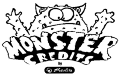 MONSTER CREDITS by herlitz Logo (DPMA, 03/26/2009)