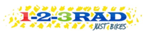 1-2-3RAD JUST BIKES Logo (DPMA, 28.08.2009)