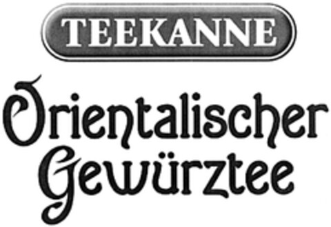 TEEKANNE Orientalischer Gewürztee Logo (DPMA, 16.12.2010)