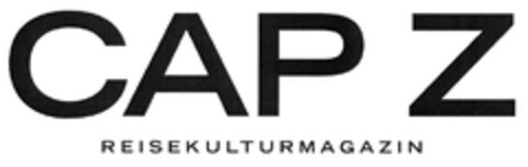 CAP Z REISEKULTURMAGAZIN Logo (DPMA, 02/23/2011)