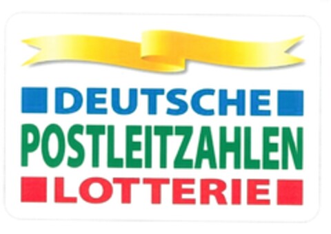 DEUTSCHE POSTLEITZAHLEN LOTTERIE Logo (DPMA, 05.06.2013)
