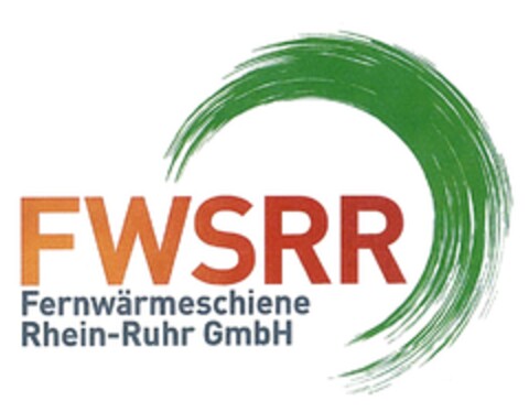 FWSRR Fernwärmeschiene Rhein-Ruhr GmbH Logo (DPMA, 02/20/2015)