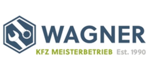 WAGNER KFZ MEISTERBETRIEB Est. 1990 Logo (DPMA, 14.10.2019)
