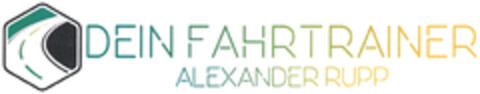DEIN FAHRTRAINER ALEXANDER RUPP Logo (DPMA, 16.12.2021)