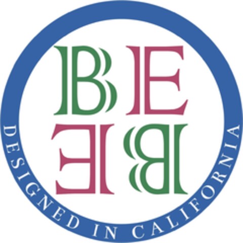 BE BE DESIGNED IN CALIFORNIA Logo (DPMA, 31.05.2023)