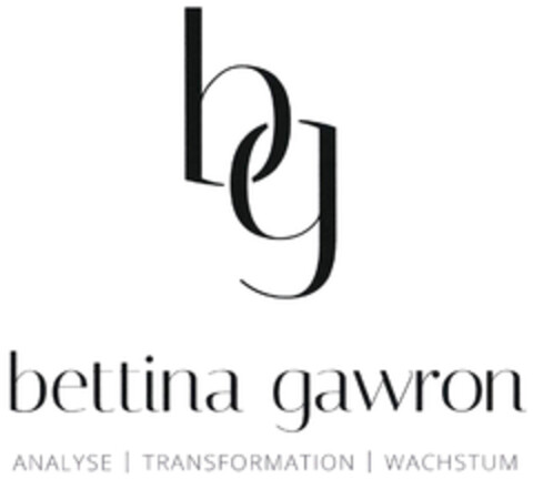 bg bettina gawron ANALYSE | TRANSFORMATION | WACHSTUM Logo (DPMA, 01.08.2024)