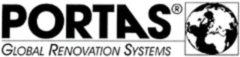 PORTAS GLOBAL RENOVATION SYSTEMS Logo (DPMA, 21.10.2002)