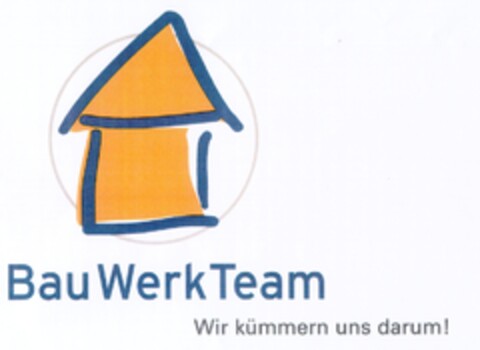 BauWerkTeam Wir kümmern uns darum! Logo (DPMA, 06/14/2003)