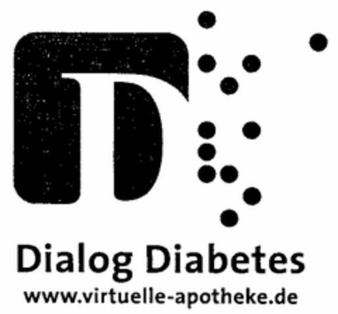 D Dialog Diabetes www.virtuelle-apotheke.de Logo (DPMA, 31.07.2003)