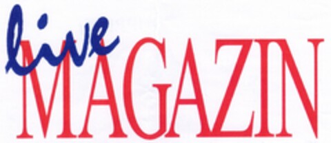 live MAGAZIN Logo (DPMA, 05/17/2005)