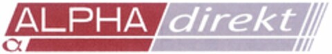 ALPHA direkt Logo (DPMA, 07.07.2005)