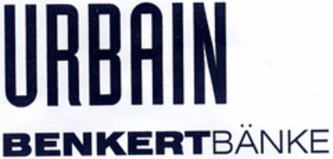 URBAIN BENKERTBÄNKE Logo (DPMA, 09/20/2005)