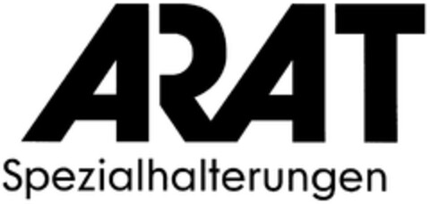 ARAT Spezialhalterungen Logo (DPMA, 04/23/2007)