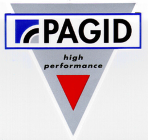 PAGID high performance Logo (DPMA, 12/23/1997)