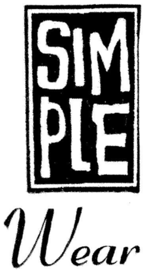 SIM PLE Wear Logo (DPMA, 13.01.1999)