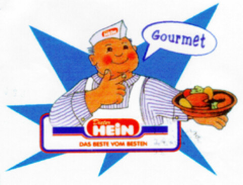 Gourmet Dieter HEIN DAS BESTE VOM BESTEN Logo (DPMA, 06.03.1999)