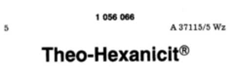 Theo-Hexanicit Logo (DPMA, 26.05.1983)