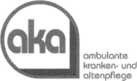 aka ambulante kranken-und altenpflege Logo (DPMA, 11/05/1991)