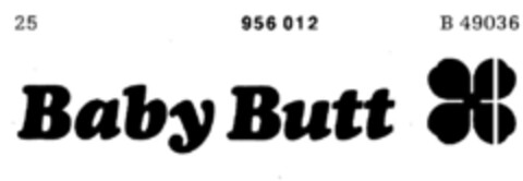 Baby Butt Logo (DPMA, 31.08.1972)