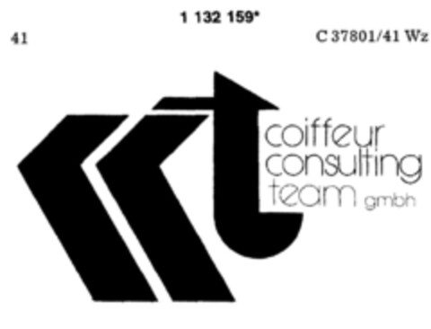 cct coiffeur consulting team gmbh Logo (DPMA, 04.07.1988)