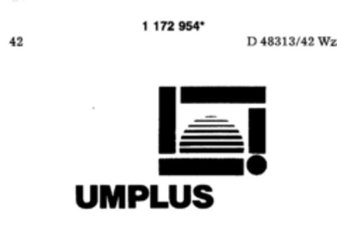 UMPLUS Logo (DPMA, 02.08.1990)