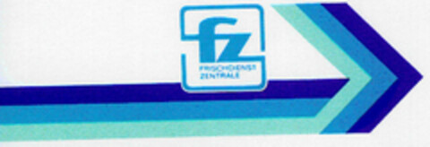 fz FRISCHDIENST ZENTRALE Logo (DPMA, 06/19/1978)