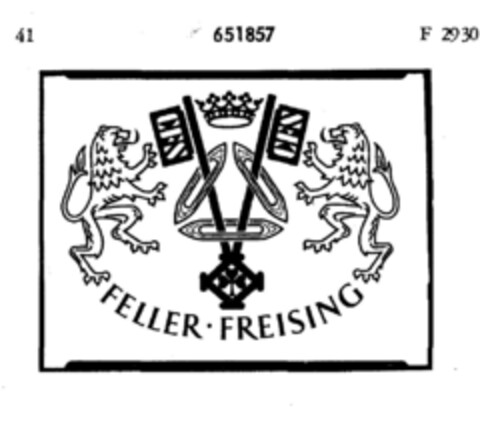 CFS FELLER   FREISING Logo (DPMA, 19.11.1952)