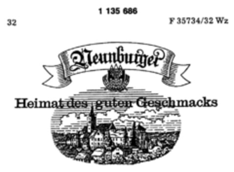 Neunburger Heimat des guten Geschmacks Logo (DPMA, 09.10.1987)