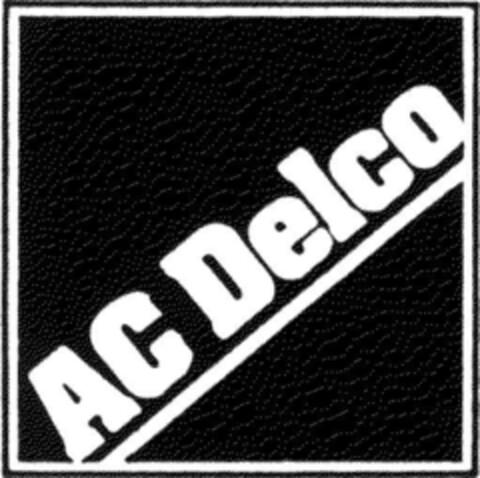 AC Delco Logo (DPMA, 31.07.1987)