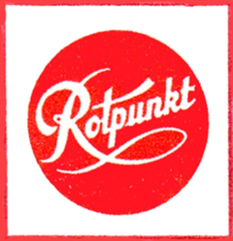 Rotpunkt Logo (DPMA, 17.12.1953)