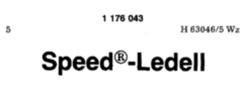 Speed -Ledell Logo (DPMA, 02/12/1990)