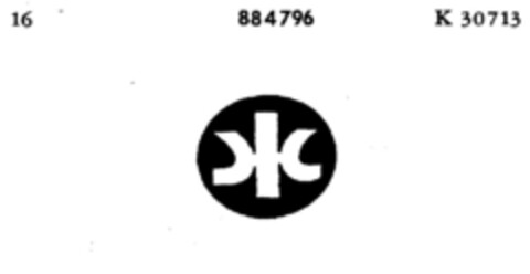 884796 Logo (DPMA, 22.01.1970)