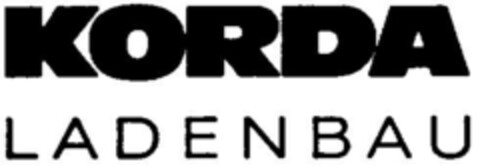 KORDA LADENBAU Logo (DPMA, 21.06.1977)