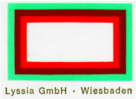 Lyssia GmbH Wiesbaden Logo (DPMA, 04.02.1971)