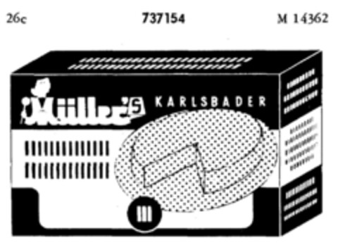 Müller's KARLSBADER Logo (DPMA, 13.12.1958)