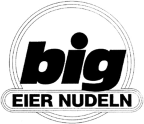 big EIER NUDELN Logo (DPMA, 01.07.1991)