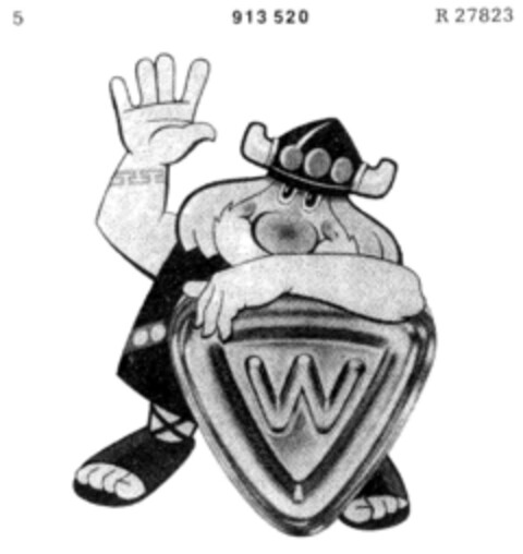 W Logo (DPMA, 27.04.1971)