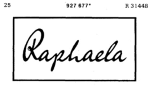 Raphaela Logo (DPMA, 24.10.1974)