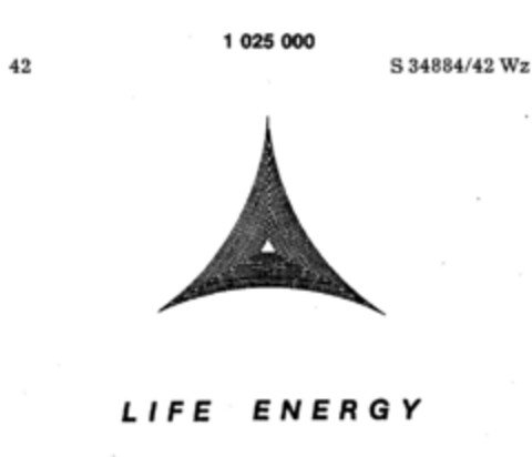 LIFE ENERGY Logo (DPMA, 05/07/1980)