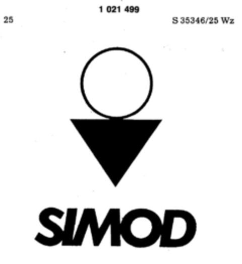 SIMOD Logo (DPMA, 05.09.1980)