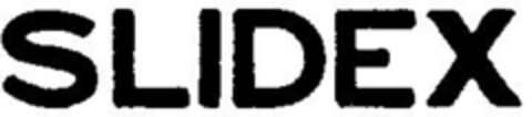 SLIDEX Logo (DPMA, 25.06.1986)