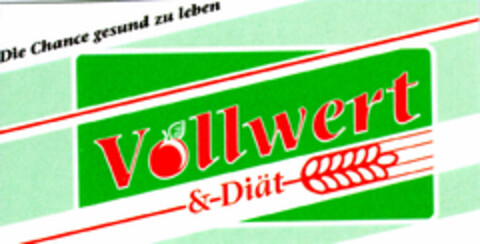 Vollwert & Diät  Die Chance gesund zu leben Logo (DPMA, 04.10.1990)