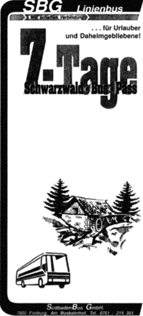 SBG Linienbus Logo (DPMA, 30.04.1991)