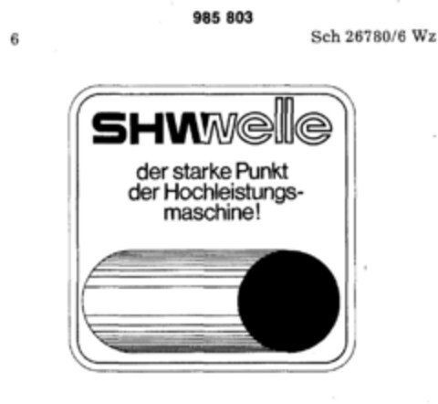 SHW welle Logo (DPMA, 06.10.1977)