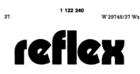 reflex Logo (DPMA, 05.05.1979)