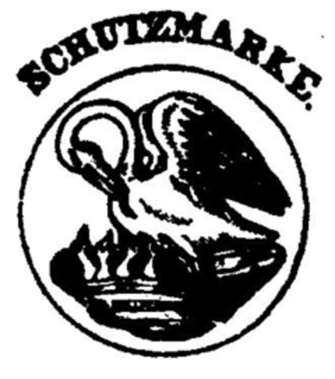 SCHUTZMARKE. Logo (DPMA, 20.03.1896)