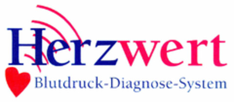 Herzwert Blutdruck-Diagnose-System Logo (DPMA, 06/21/2000)